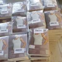 Pack de 2 camisetas sin mangas para hombre | Camisetas interiores blancas NUEVO