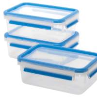 EMSA Clip & Close food storage container set of 3