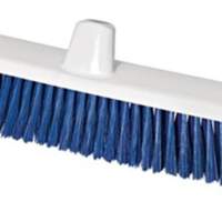 NÖLLE HACCP broom, length 600 mm, bristle thickness 0.25 mm, blue
