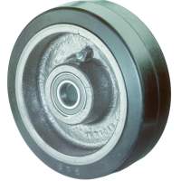 Rubber wheel, Ø 200 mm, width: 75 mm, 550 kg