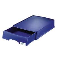 Leitz Letter Tray Plus 52100035 DIN A4 stackable PS blue