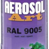 DUPLI-COLOR Buntlackspray AEROSOL Art tiefschwarz matt RAL 9005 400 ml, 6 Stück