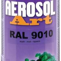 DUPLI-COLOR Lackspray AEROSOL Art reinweiss matt RAL 9010 400 ml, 6 Spraydosen