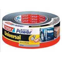 tesa fabric tape extra power universal 56389-00000 50mmx50m silver