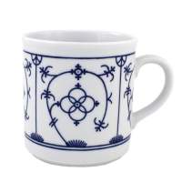 TRIPTIS PORZELLAN coffee mug Indian blue 250ml, pack of 6
