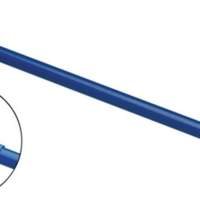 NÖLLE HACCP broom handle, length 1500 mm, glass fibre, blue