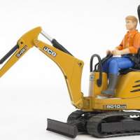 bworld micro excavators and construction workers