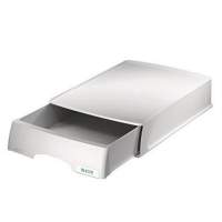 Leitz Letter Tray Plus 52100085 DIN A4 stackable PS grey