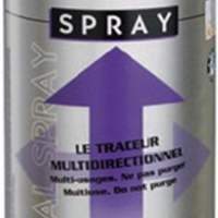 Marking spray Ideal 500ml bright yellow for all surfaces, 12 pieces
