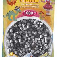 HAMA beads silver 1000 pieces, 1 bag