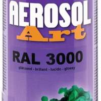 DUPLI-COLOR Buntlackspray AEROSOL Art feuerrot glänzend RAL 3000 400ml, 6 Stück