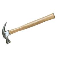 Silverline claw hammer with hardwood handle 227g