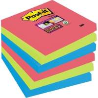 Post-it notes 6546SJ 76x76mm 90 sheets red/green/blue 6 pcs/pack.