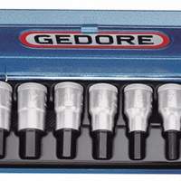 Socket set CV. 9 pieces 5-17mm 1/2 inch GEDORE for 4KT drive