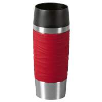 EMSA travel mug WAVES 0.36l red