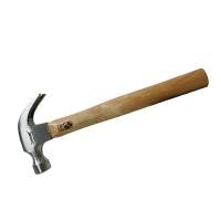 Silverline claw hammer with hardwood handle 454g