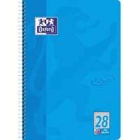 Oxford college pad Touch A4+ L27 squared sea blue 80 sheets