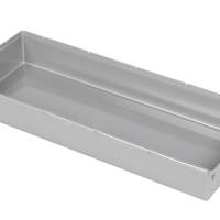 KEEEPER drawer insert 38x15x5cm silver, 12 pieces