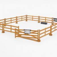 Brother accessories: pasture fence (brown), 1 set