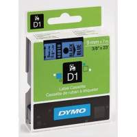 DYMO tape cassette D1 S0720710 9mmx7m black on blue