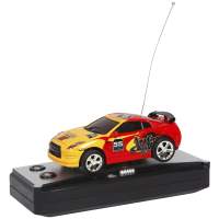 Racer R/C sports car in a tin, 3 assorted in the display