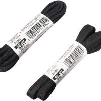 Cord laces L.120cm black tear-/abrasion-resistant Bama, 6 pcs.