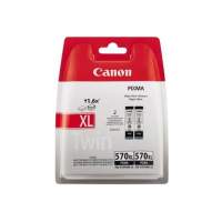 Canon ink cartridge PGI570XLBK black 22ml 2 pieces/pack.