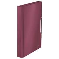 Leitz Folder Style 39570028 DIN A4 6 compartments PP garnet red