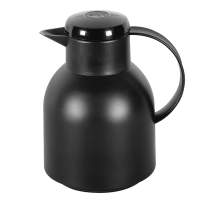 EMSA vacuum jug Samba 1l black-translucent, 2 pieces