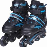 New Sports inline skates blue, ABEC 7, adjustable size 39 - 42