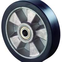 Polyurethane wheel, Ø 100 mm, width: 30 mm, 150 kg
