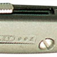 Universal knife aluminum housing 3 trapezoidal blades L.155mm STANLEY