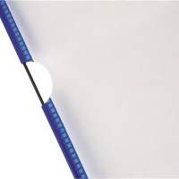 Display panels on hard film DINA4 blue with 5 slip-on tabs 50mm non-reflecting, 10 pieces
