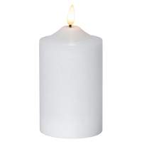BEST SEASON LED candle flame timer 15x7.5 white