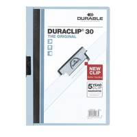 DURABLE clip folder DURACLIP 30 220006 DIN A4 polyethylene blue