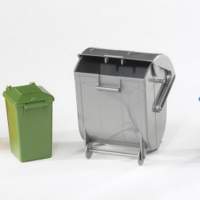 BRUDER ACCESSORIES: Garbage Can Set 1 Set
