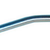 Curved nozzle tube with universal nozzle L.155mm