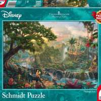 Puzzle Thomas Kinkade Disney The Jungle Book 1000 pieces