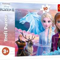 Puzzle The courage of the sisters / Disney Frozen 2, from 3 years