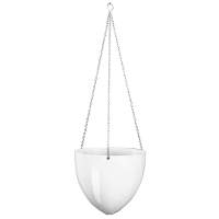SCHEURICH hanging basket Ø20cm bright white