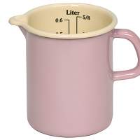 RIESS liter measure enamel 0,5l