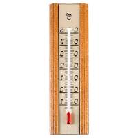 TFA-DOSTMANN room thermometer oak pack of 10