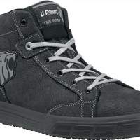 Lace-up boots EN ISO 20345 S3 SRC Lion Gr. 43 nubuck leather black aluminum cap