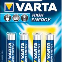 Varta Micro 4903 HIGH ENERGY 1.5V AAA Blister of 4