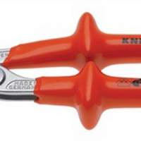 Water pump pliers alligator L.250mm chrome isol.VDE tested 2-component handle SB Knipex
