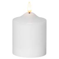 BEST SEASON LED candle flame timer 12x7.5 white