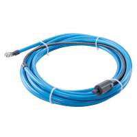 Silverline drain cleaning cable with drill drive 6mm x 7m