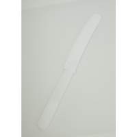 Amscan 20 прочных пластиковых ножей белого цвета длина 17 см ширина 2,0 см сторона
