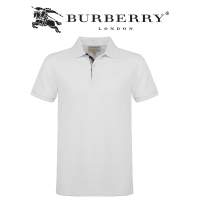 Burberry Herren Poloshirt Weiß